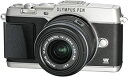 【中古】(非常に良い)OLYMPUS ミラーレス一眼 PEN E-P5 14-42mm レンズキット(ビューファインダー VF-4セット) シルバー E-P5 14-42mm LKIT SLV(2)
