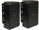 【中古】(非常に良い)Klipsch CP-6 インドア/アウトドア スピーカー - ブラック (ペア)