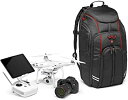 【中古】Manfrotto ドローン用カメラリュック 25.9L 三脚取付可 17インチPC収納可 レインカバ―付属 Phantom対応 MB BP-D1