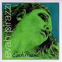 【中古】(非常に良い)EVAH PIRAZZI エヴァ ピラッツィ 分数バイオリン弦セット (3/4+1/2)