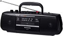 【中古】パナソニック ステレオラジオカセットレコーダー RX-FS27-K