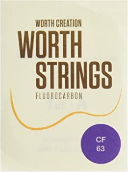 【中古】（非常に良い）Worth Strings CF ウクレレ弦 クリアファット 63インチ フロロカーボン