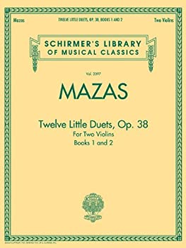 楽天GoodLifeStore【中古】Twelve Little Duets Op. 38: For Two Violins Books 1 and 2 Violin 1 （Schirmer's Library of Musical Classics）