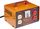 【中古】(非常に良い)日動 変圧器 昇圧器ハイパワー 2KVA 2芯タイプ M-20 (100V-115・125V)