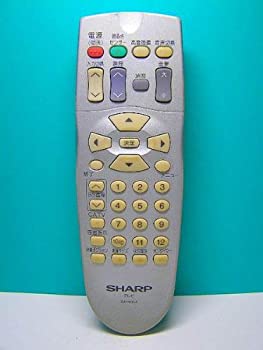【中古】シャープ テレビリモコン GA140SA 【中古】シャープ テレビリモコン GA140SA