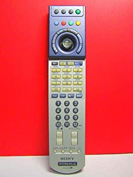 【中古】ソニー デジタルテレビリモコン RM-J912