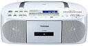 【中古】東芝 CDラジカセ TY-CDH7 ホワイト