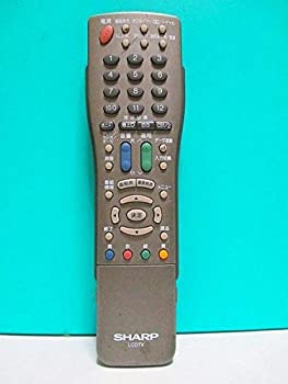 【中古】(非常に良い)シャープ LCDTVリモコン GA337WJSA