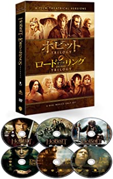 【中古】ロード・オブ・ザ・リング&ホビット 劇場公開版 DVD コンプリート・セット(初回仕様/6枚組)