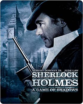 【中古】【完全数量限定】 シャーロック・ホームズ シャドウ ゲーム ブルーレイ(2枚組) スチールブック仕様 [SteelBook] [Blu-ray]