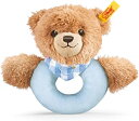 【中古】(非常に良い)Steiff シュタイフ ベビー おやすみクマちゃん グリップトイ 12 ブルー 239601