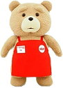 【中古】(非常に良い)tedテッド おれのBIGモフモフエプロンぬいぐるみ 特大48cm