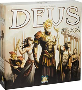 【中古】(非常に良い)ホビージャパン デウス 日本語版 (2-4人用 60-90分 14才以上向け) ボードゲーム