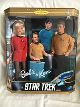 【中古】BARBIE & KEN STAR TREK GIFT SET 1996