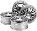 【中古】(非常に良い)タミヤ R/C SPARE PARTS SP-1046 ミディアムナロー18本スポークホイール (0)