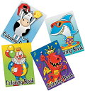 【中古】(未使用品)72-pack of Kid 039 s Coloring Books ~ Great Party Favors Assorted Designs by Fun Express 並行輸入品