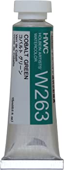 【中古】ホルベイン 透明水彩絵具 コバルトグリーン W263 15ml(5号) 003263