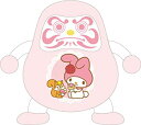 【中古】DARUMA CLUB MY MELODY B 約90mm ABS製 塗装済み完成品フィギュア