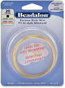 【中古】(非常に良い)Beadalon Square Non-Tarnish Brass 20-Gauge Wire, 2-Meters by Beadalon
