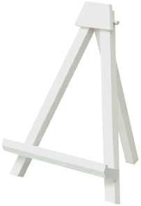 【中古】ナカバヤシ 木製イーゼル 卓上タイプ SSサイズ EZ-S01W