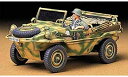 【中古】(非常に良い)タミヤ 1/35 ミリタリーミニチュアシリーズ No.224 ドイツ陸軍 Pkw.K2s シュビムワーゲン166型 プラモデル 35224