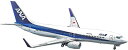 【中古】ハセガワ 1/200 ANA B737-800 トリトンブルー プラモデル 37