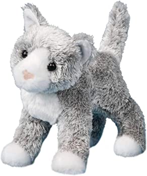 yÁzScatter Gray Cat by Douglas Cuddle Toys