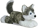 【中古】Shadow (Siberian Husky) 12 039 039 Plush Dog by Aurora - Flopsie Series by Aurora World, Inc. 並行輸入品