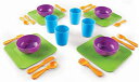 【中古】(未使用品)Learning Resources New Sprouts Serve It! Dish Set(US Version imported by uShopMall U.S.A.)