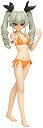 【中古】BEACH QUEENS ガールズ＆パンツァー アンチョビ 1/10 完成品フィギュア