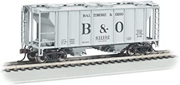 yÁzBachmann Industries ps-2?NYC two-bay Covered Hopper Vehicle ( Ho Scale )