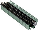 【中古】(非常に良い)KATO Nゲージ 単線デッキガーダー曲線鉄橋R448-15° 灰 20-467 鉄道模型用品