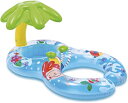 【中古】INTEX(インテックス) 浮き輪 マイファーストスイムフロート 117×75cm 56590