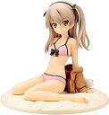 【中古】ガールズ パンツァー 劇場版 島田愛里寿 水着ver. 1/7スケール PVC製 塗装済み完成品フィギュア