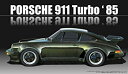 【中古】フジミ模型 1/24 リアルスポーツカーシリーズ No.59 ポルシェ 911ターボ’85 プラモデル RS59