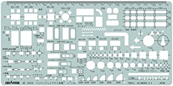 【中古】ドラパス テンプレート インテリア 31-501 E-501