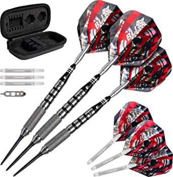 yÁz(gpi)[oCp[]Viper by GLD Products Viper Blitz 95% Tungsten Steel Tip Darts with Storage/Travel Case, 24 Grams 23-2724-24 [sAi]