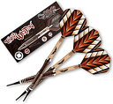 【中古】(非常に良い)Shot! Darts ソフトティップダーツ - トライバルウェポン ソフトティップダーツ フロントウエイト 19g タングステン90%バレル