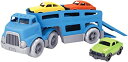 【中古】(非常に良い)車キャリア ブルー - ごっこ遊び モータースキル 子供用おもちゃ車 BPA不使用 フタル酸エステル PVC 食洗機対応 リサイクルプラスチック 米国製