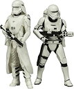 【中古】Sw Ep7 Snowtrooper And Flametrooper Artfx Statue 2pk