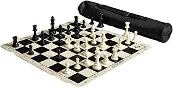 【中古】USチェスフェデレーション's Quiverチェスセットコンボ???ブラック