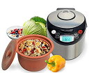 【中古】(非常に良い)VitaClay VM7900-6 Smart Organic Multi-Cooker- A Rice Cooker Slow Cook...