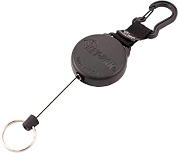 【中古】Lucky Line43451Retractable Key Chain-BLACK C-CLIP & KEY BAK (並行輸入品)