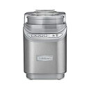 【中古】Cuisinart ICE-70 Electronic Ice Cream Maker Brushed Chrome by Cuisinart [並行輸...