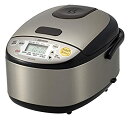 【中古】(非常に良い)Zojirushi NS-LGC05XB Micom Rice Cooker & Warmer Stainless Black by Zo...
