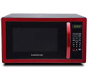 【中古】(非常に良い)Farberware クラシック FMO11AHTBKN 1.1立方フィート 1000ワット 電子レンジオーブン、メタリックレッド
