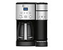 【中古】(非常に良い)Cuisinart SS-15P1 コーヒーセンター 12カップ コーヒーメーカーとシングルサーブブルワー シルバー