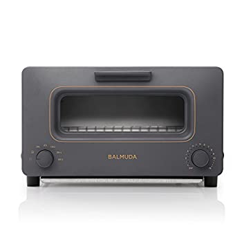 【中古】バルミューダ スチームオーブントースター BALMUDA The Toaster K01E-DC(チャコールグレー) 2017年秋冬限定カラー