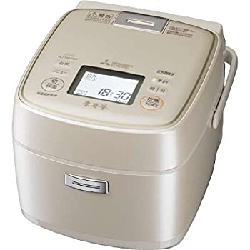 【中古】（非常に良い）三菱 IHジャー炊飯器（3.5合炊き） 白和三盆MITSUBISHI 本炭釜 NJ-SW069-W