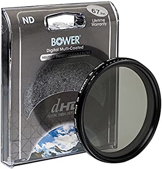 【中古】Bower 67mm Variable Neutral Density Filter NDフィルター ND値 2?8（透過率50% - 12.5%）